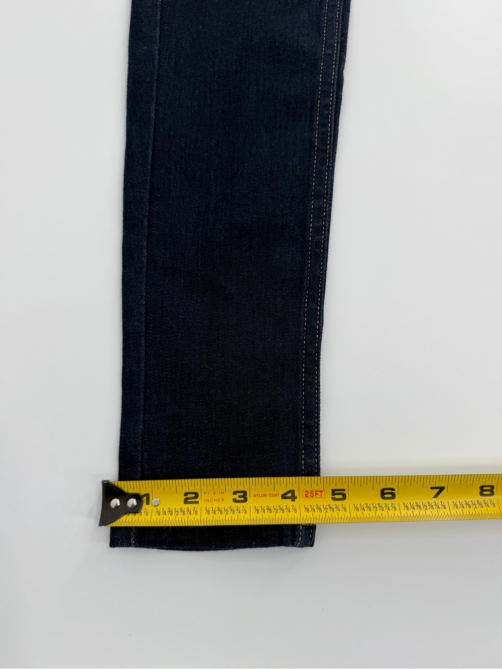 Levi’s 535 Super Skinny Jeans Womens 25x30 Dark Wash Blue Denim Stretch NWT - Picture 15 of 16